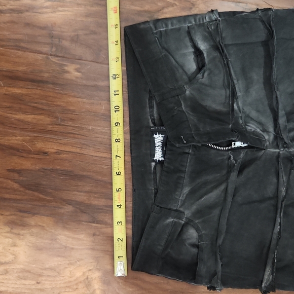 Dolls Kill Super Distressed Black Jeans - Picture 6 of 6